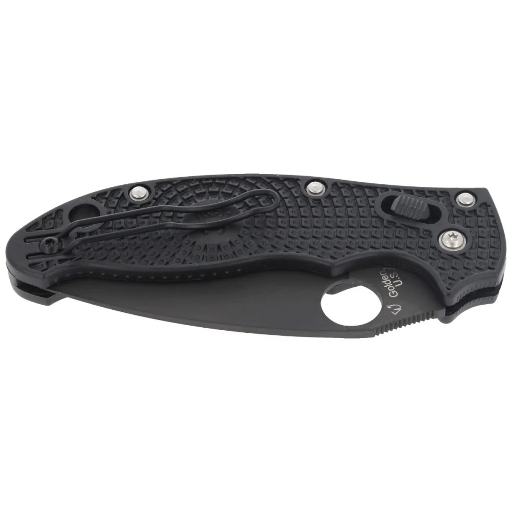 Nóż Spyderco Manix 2 Lightweight Black Blade Plain (C101PBBK2) 6 Nóż Spyderco Manix 2 Lightweight Black Blade Plain (C101PBBK2)