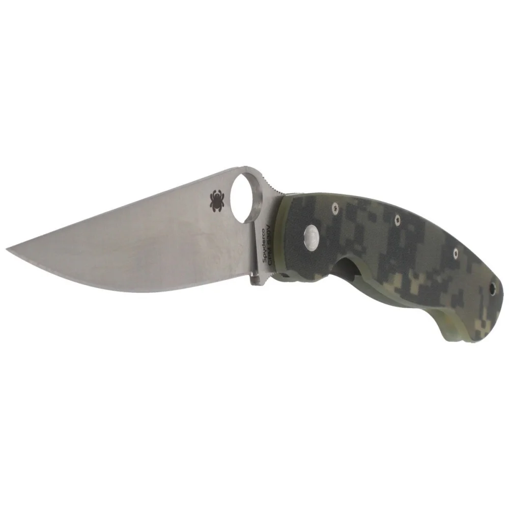 Nóż składany Spyderco Military G-10 Camo Plain (C36GPCMO) 2 Nóż składany Spyderco Military G-10 Camo Plain (C36GPCMO)