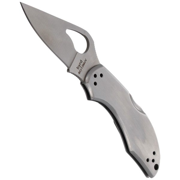 Nóż Spyderco Byrd Robin 2 Stainless, Plain (BY10P2)-4