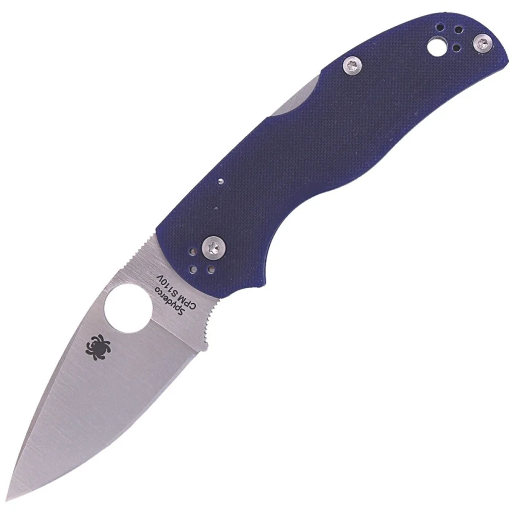 Nóż składany Spyderco Native 5 Dark Blue G10, Satin CPM S110V by Sal, Eric Glesser (C41GPDBL5) 1 Nóż składany Spyderco Native 5 Dark Blue G10, Satin CPM S110V by Sal, Eric Glesser (C41GPDBL5)