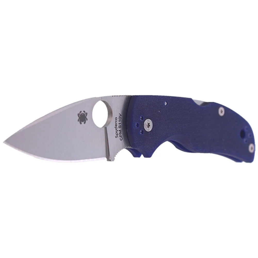 Nóż składany Spyderco Native 5 Dark Blue G10, Satin CPM S110V by Sal, Eric Glesser (C41GPDBL5) 2 Nóż składany Spyderco Native 5 Dark Blue G10, Satin CPM S110V by Sal, Eric Glesser (C41GPDBL5)