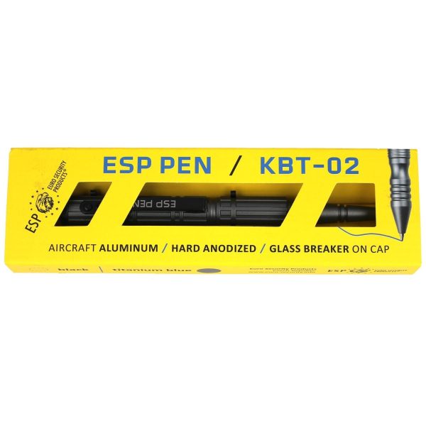 Długopis taktyczny ESP Titanium Blue (KBT-02-T)-5