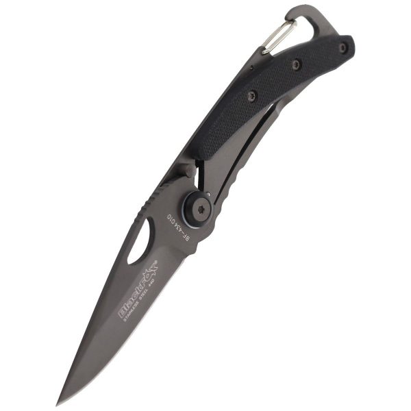 Nóż składany BlackFox Pocket G10 Black Folding Knife 60mm (BF-434G10)-6
