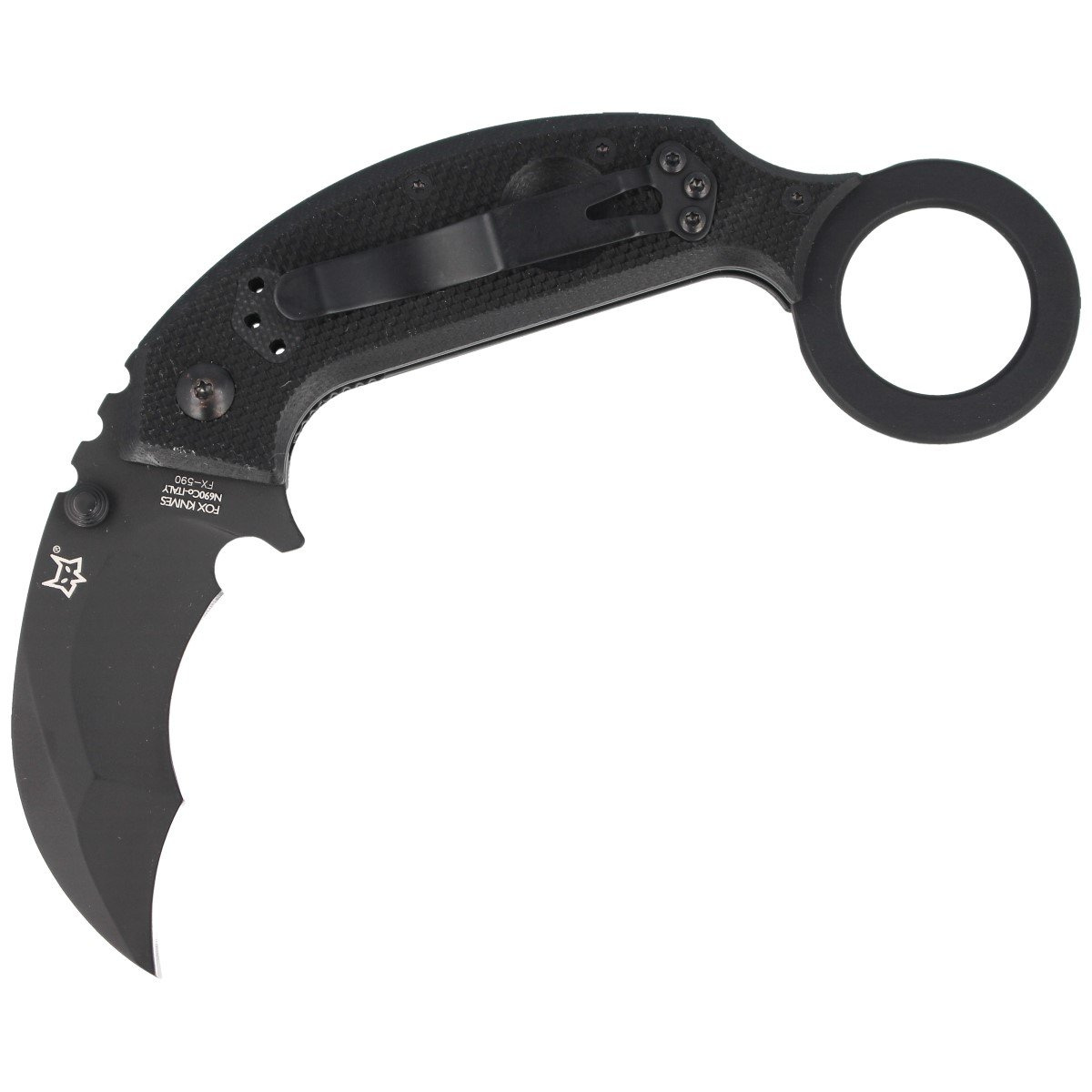 Nóż składany FOX Karambit Chiroptera by Richard Derespina (FX-590)-1