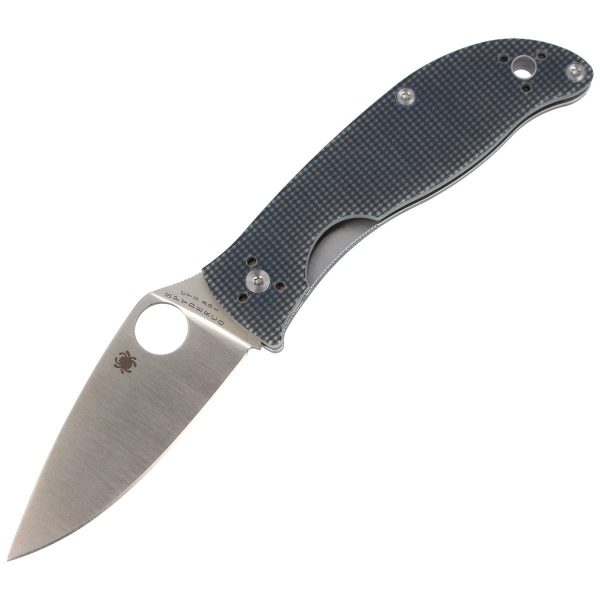 Nóż Spyderco Polestar G-10 Grey / BD1 Plain (C220GPGY)-6