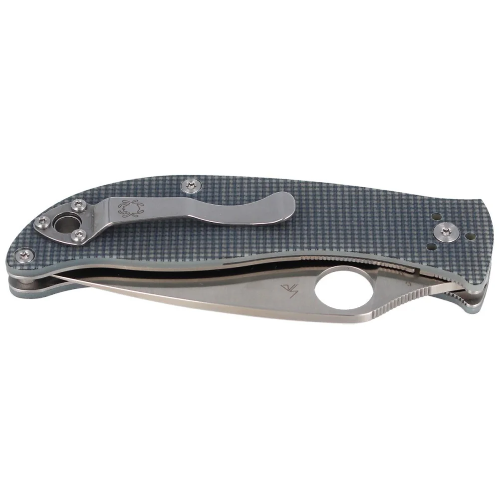 Nóż Spyderco Polestar G-10 Grey / BD1 Plain (C220GPGY) 4 Nóż Spyderco Polestar G-10 Grey / BD1 Plain (C220GPGY)