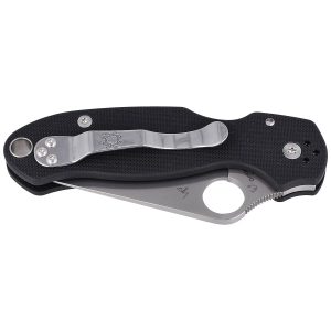 Nóż składany Spyderco Para 3 G-10 Black Plain (C223GP)-2