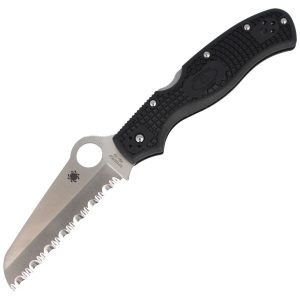 Nóż Spyderco Rescue 3 FRN Black Spyder (C14SBK3)-1