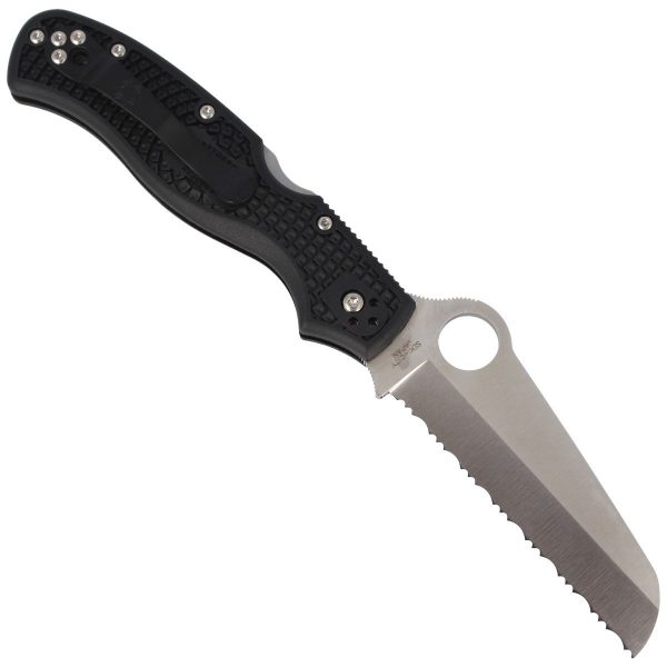 Nóż Spyderco Rescue 3 FRN Black Spyder (C14SBK3)-3