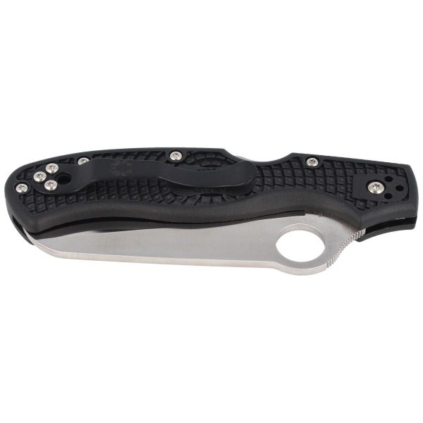 Nóż Spyderco Rescue 3 FRN Black Spyder (C14SBK3)-6