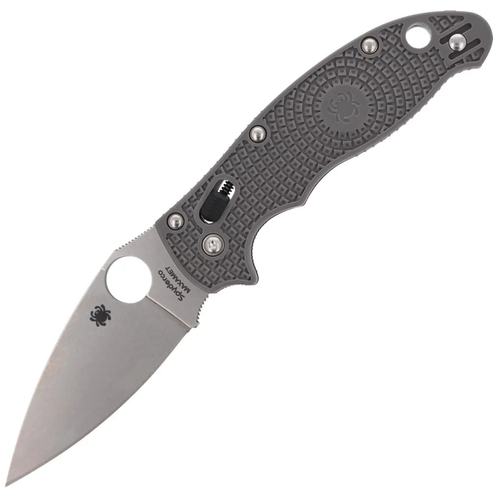 Nóż Spyderco Manix 2 Lightweight Gray Maxamet Plain (C101PGY2) 1 Nóż Spyderco Manix 2 Lightweight Gray Maxamet Plain (C101PGY2)