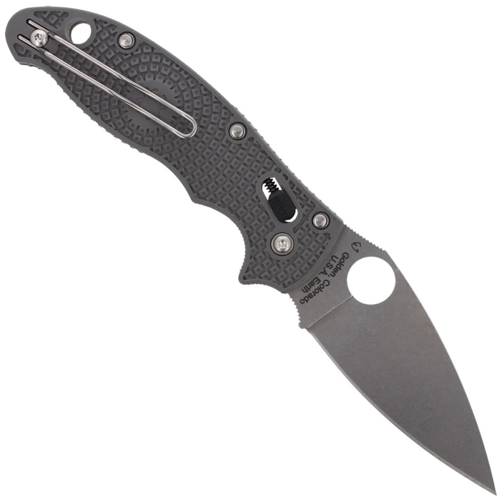 Nóż Spyderco Manix 2 Lightweight Gray Maxamet Plain (C101PGY2) 3 Nóż Spyderco Manix 2 Lightweight Gray Maxamet Plain (C101PGY2)