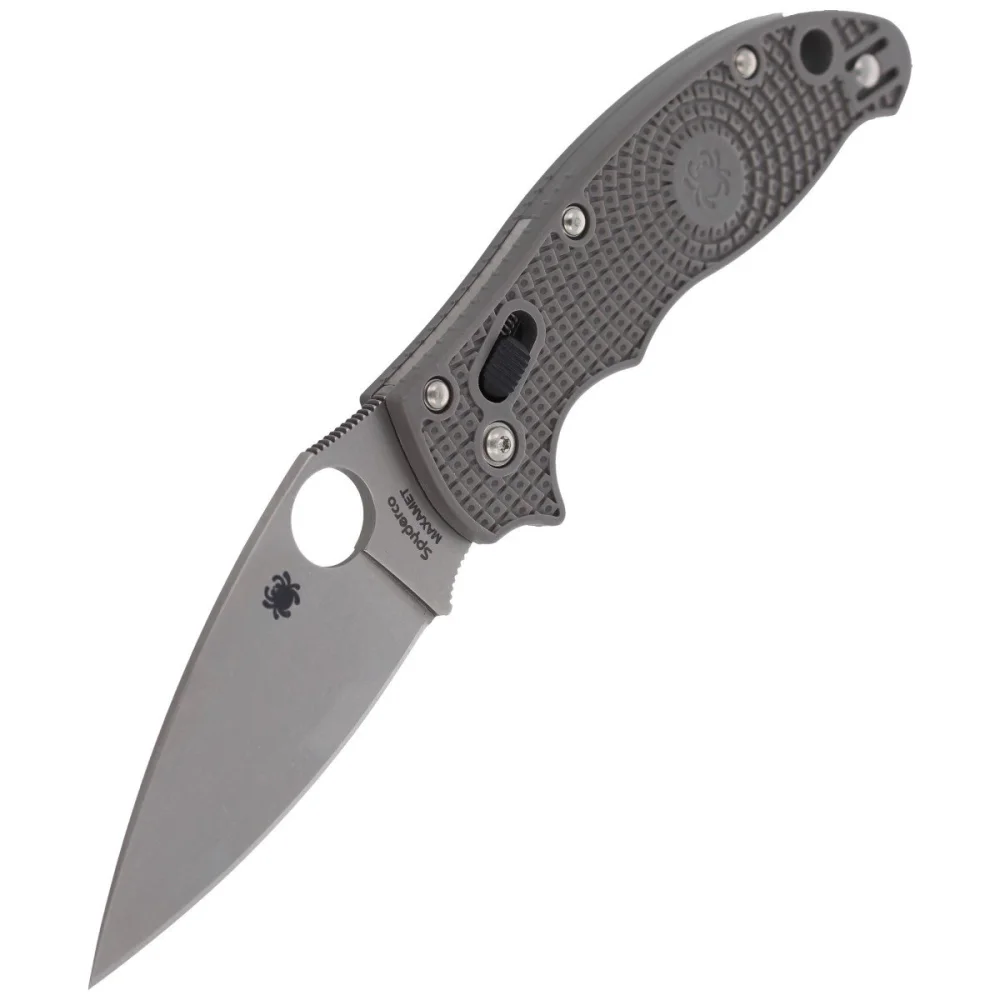 Nóż Spyderco Manix 2 Lightweight Gray Maxamet Plain (C101PGY2) 5 Nóż Spyderco Manix 2 Lightweight Gray Maxamet Plain (C101PGY2)
