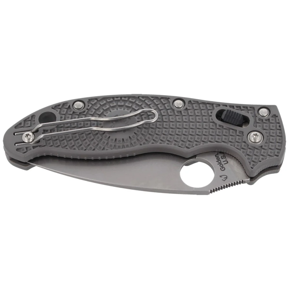 Nóż Spyderco Manix 2 Lightweight Gray Maxamet Plain (C101PGY2) 6 Nóż Spyderco Manix 2 Lightweight Gray Maxamet Plain (C101PGY2)