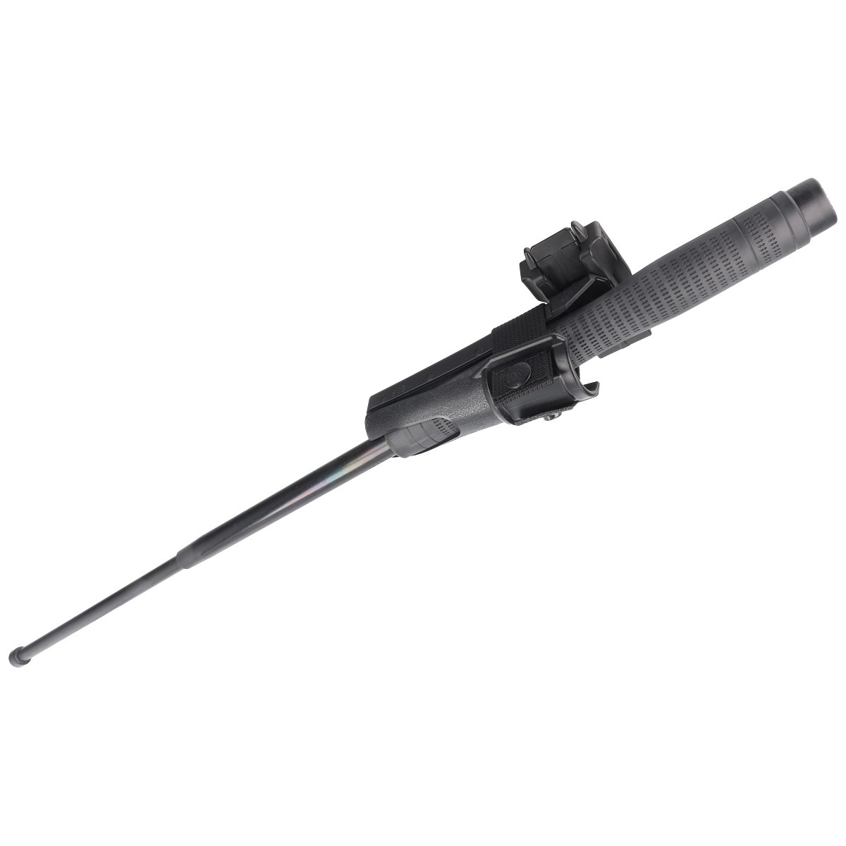 EXB-26HE-BK BH-55 Ergonomic 26" hartowana pałka teleskopowa ESP Friction Loc. Profesjonalny wypinany obrotowy uchwyt BH-55 z mocowaniem UBC-5 (Quick Change System). Najdłuższy z modeli o największym zasięgu oraz największej skuteczności uderzeń... - LifeGun.pl Pałka teleskopowa hartowana ESP Ergonomic 26'' (ExB-26HE-BK BH-55)-5