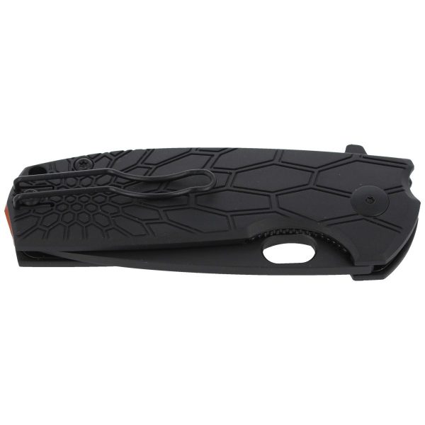 Nóż składany Fox Core Black FRN, Cerakote Black N690 by Jesper Voxnaes (FX-604 B)-4