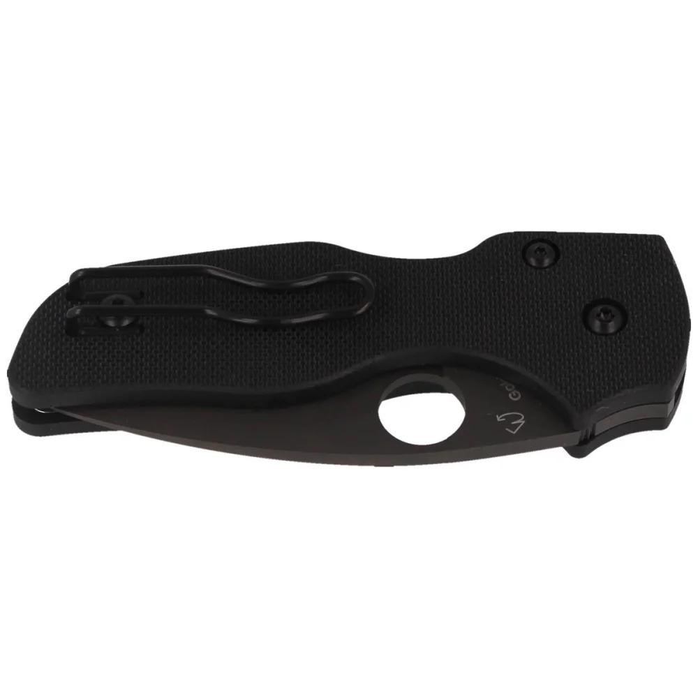 Nóż Spyderco Lil' Native G-10 Black/Black Blade Plain (C230GPBBK) 6 Nóż Spyderco Lil’ Native G-10 Black/Black Blade Plain (C230GPBBK)