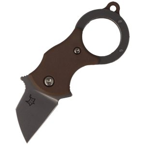 Nóż składany FOX Karambit Mini-TA FRN Coyote, Bead Blasted (FX-536 CB)-1