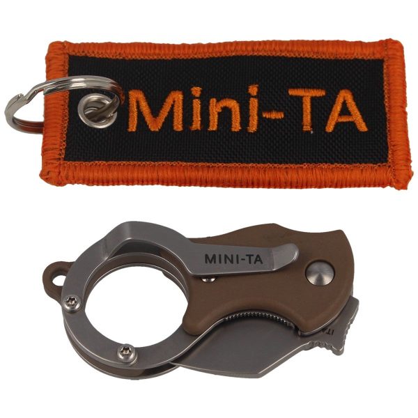 Nóż składany FOX Karambit Mini-TA FRN Coyote, Bead Blasted (FX-536 CB)-6