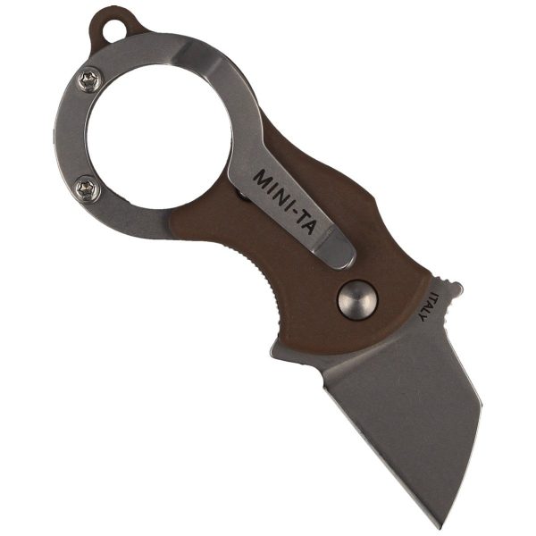 Nóż składany FOX Karambit Mini-TA FRN Coyote, Bead Blasted (FX-536 CB)-3