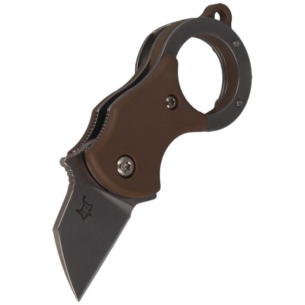 Nóż składany FOX Karambit Mini-TA FRN Coyote, Bead Blasted (FX-536 CB)-5