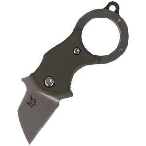 Nóż składany FOX Karambit Mini-TA FRN OD Green, Bead Blasted (FX-536 OD)-1