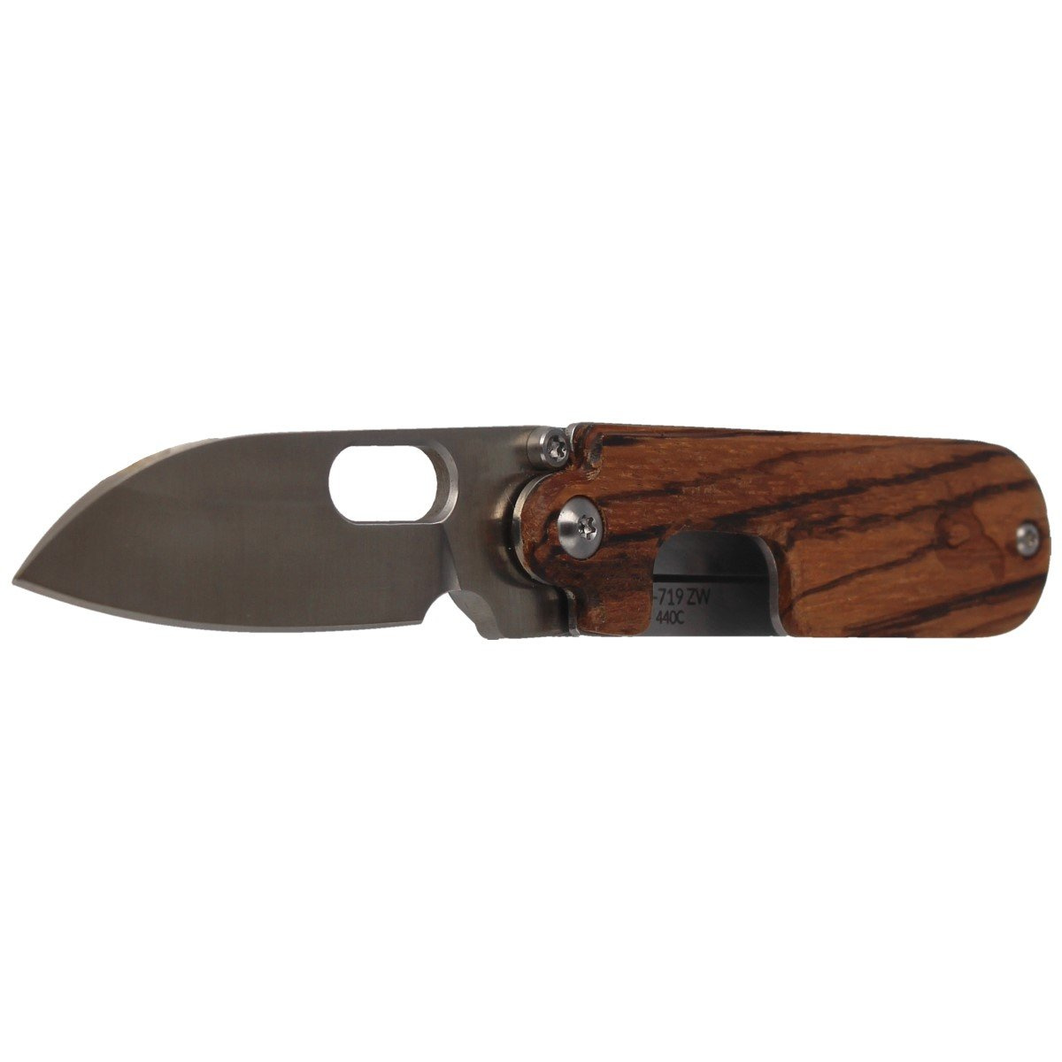 Nóż składany BlackFox Bean Gen2 Zebra Wood by Panchenko (BF-719 ZW)-2