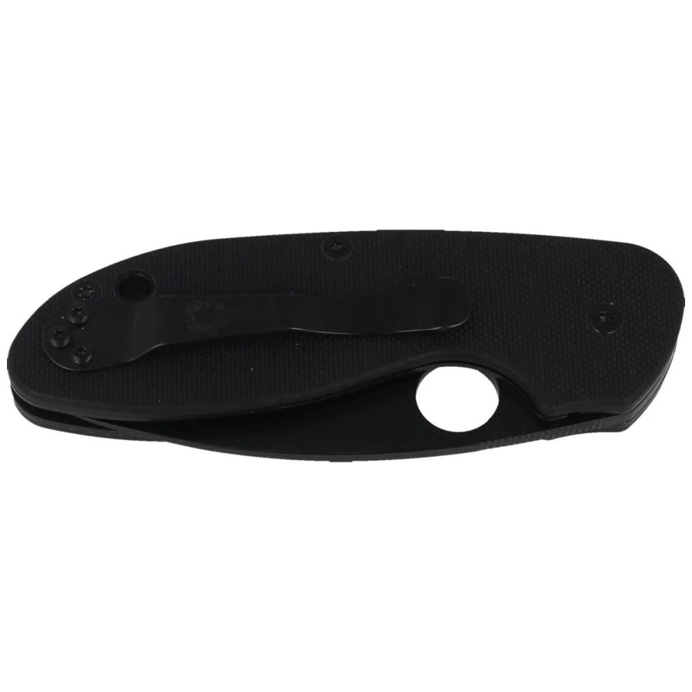 Nóż składany Spyderco Efficient Black G10, Black 8Cr13Mo (C216GPBBK) 7 Nóż składany Spyderco Efficient Black G10, Black 8Cr13Mo (C216GPBBK)