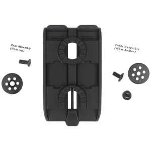 Mocowanie do taśm ESP Roto 360° Double-row MOLLE Clip z Quick Change, wsuwane (UBC-07 BK)