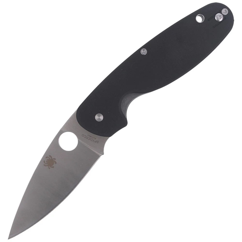 Nóż Spyderco Emphasis G-10 Black Plain (C245GP) 2 Nóż Spyderco Emphasis G-10 Black Plain (C245GP)
