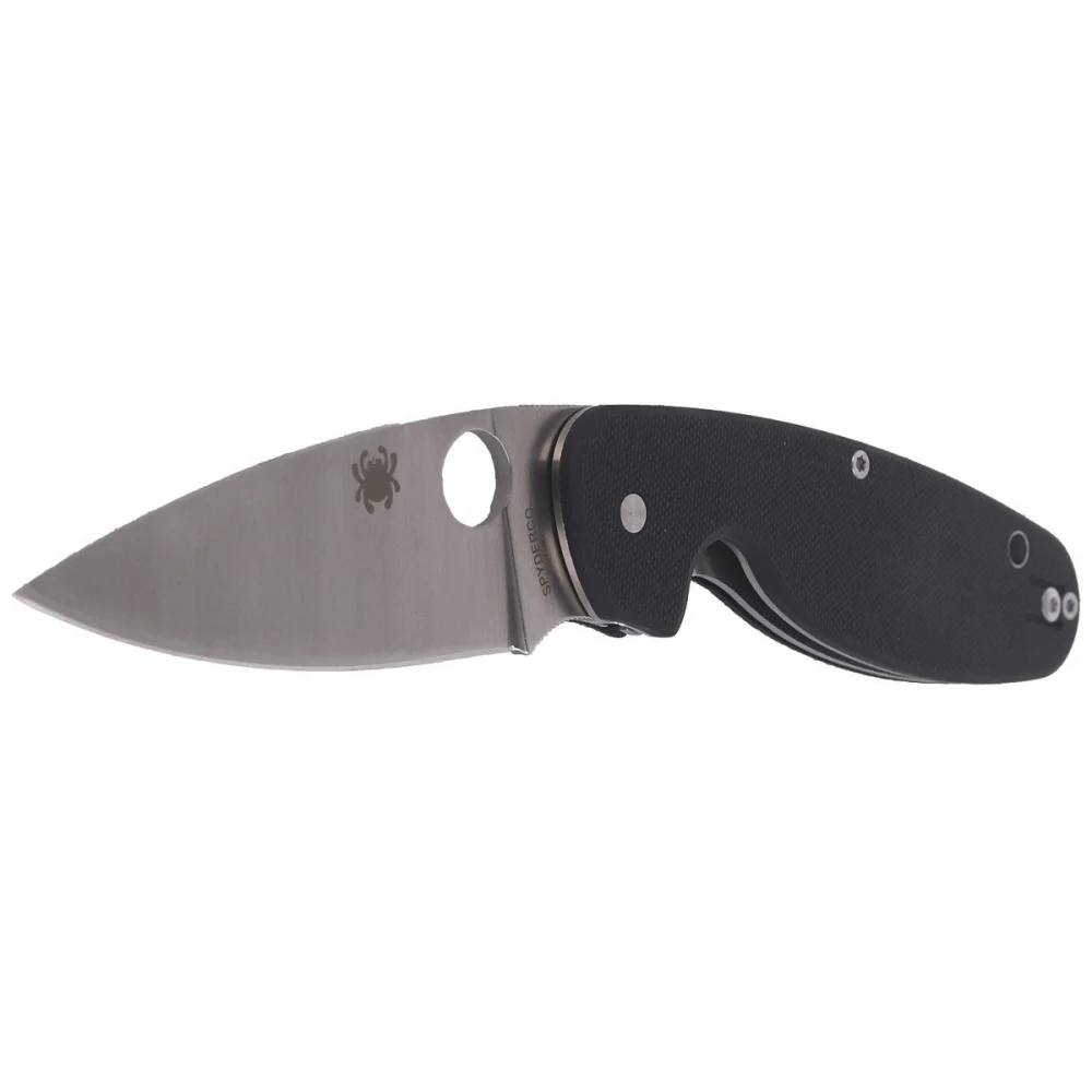 Nóż Spyderco Emphasis G-10 Black Plain (C245GP) 3 Nóż Spyderco Emphasis G-10 Black Plain (C245GP)