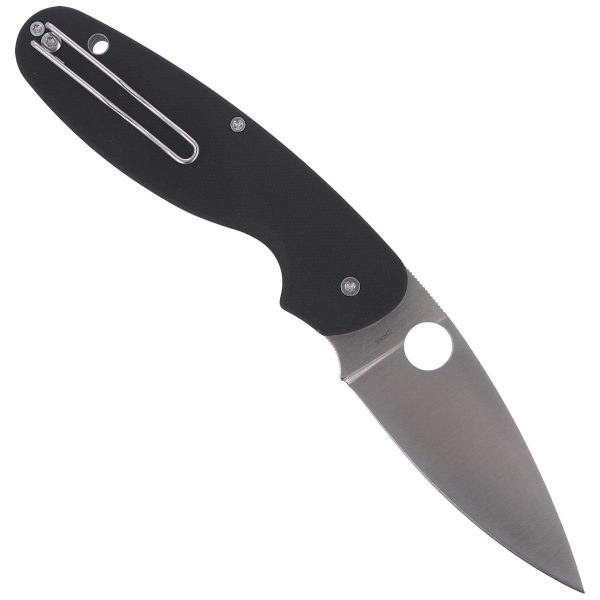 Nóż Spyderco Emphasis G-10 Black Plain (C245GP)-4
