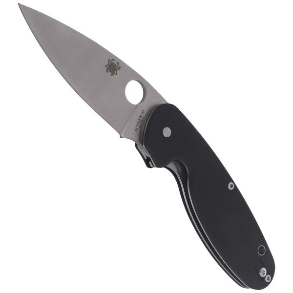 Nóż Spyderco Emphasis G-10 Black Plain (C245GP)-5