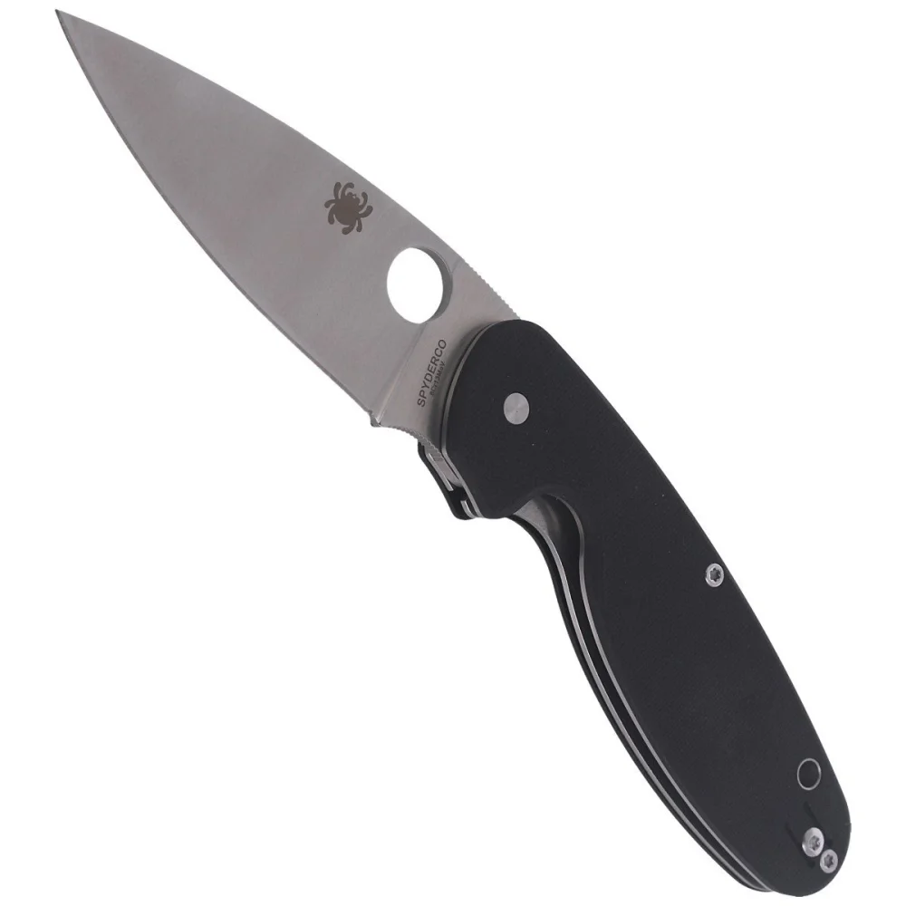 Nóż Spyderco Emphasis G-10 Black Plain (C245GP) 5 Nóż Spyderco Emphasis G-10 Black Plain (C245GP)
