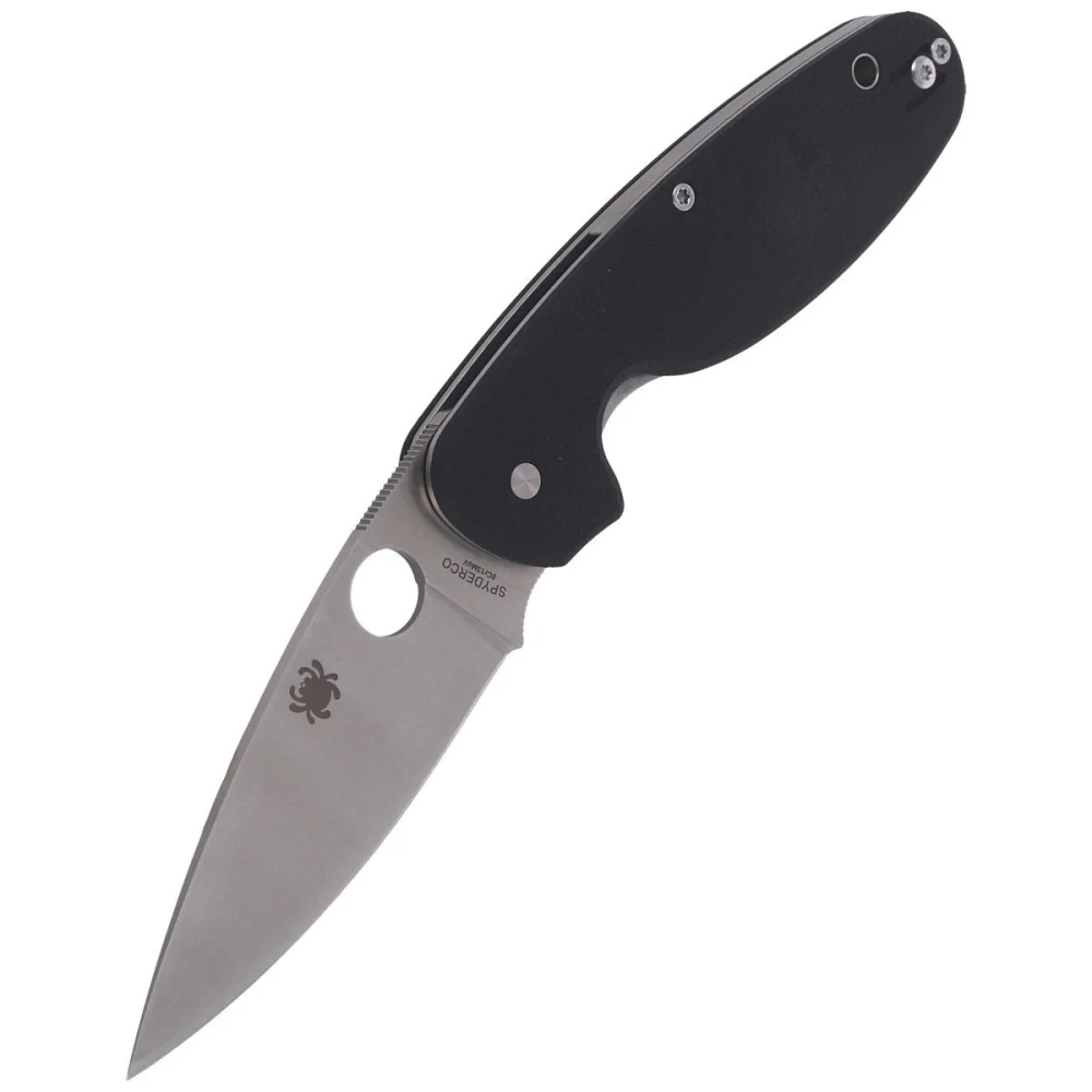 Nóż Spyderco Emphasis G-10 Black Plain (C245GP) 6 Nóż Spyderco Emphasis G-10 Black Plain (C245GP)