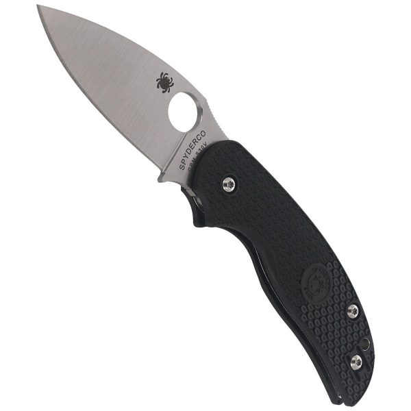 Nóż składany Spyderco Sage 5 Lightweight Plain (C123PBK)-5