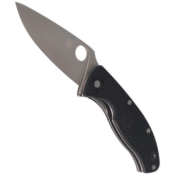 Nóż składany Spyderco Tenacious Lightweight Black FRN, Satin 8Cr13MoV by Eric Glesser (C122PBK)-5