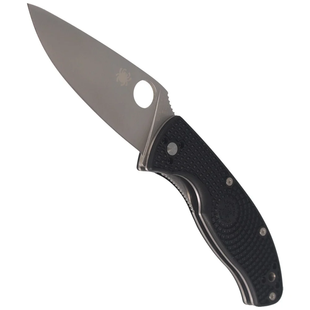 Nóż składany Spyderco Tenacious Lightweight Black FRN, Satin 8Cr13MoV by Eric Glesser (C122PBK) 5 Nóż składany Spyderco Tenacious Lightweight Black FRN, Satin 8Cr13MoV by Eric Glesser (C122PBK)