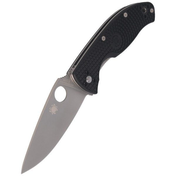 Nóż składany Spyderco Tenacious Lightweight Black FRN, Satin 8Cr13MoV by Eric Glesser (C122PBK)-6