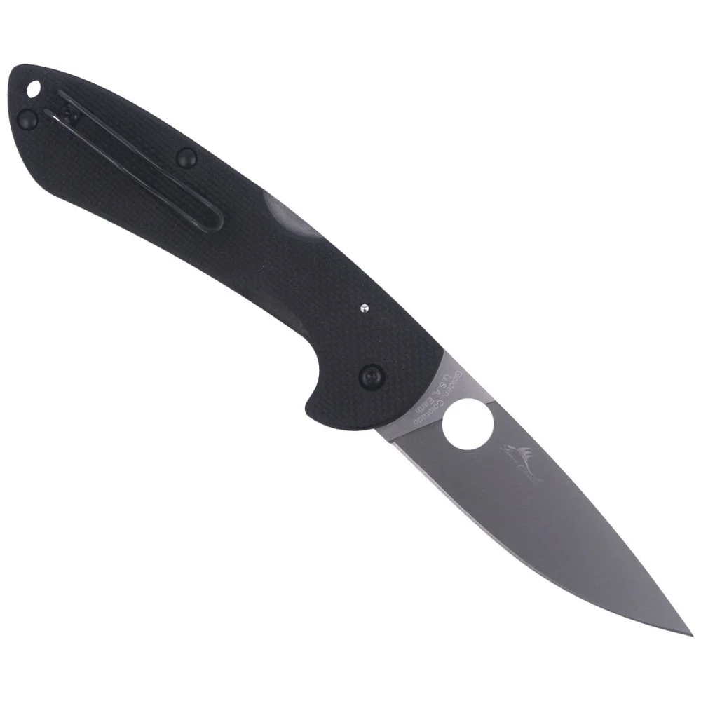 Nóż składany Spyderco Siren G-10 Black Plain (C247GP) 4 Nóż składany Spyderco Siren G-10 Black Plain (C247GP)