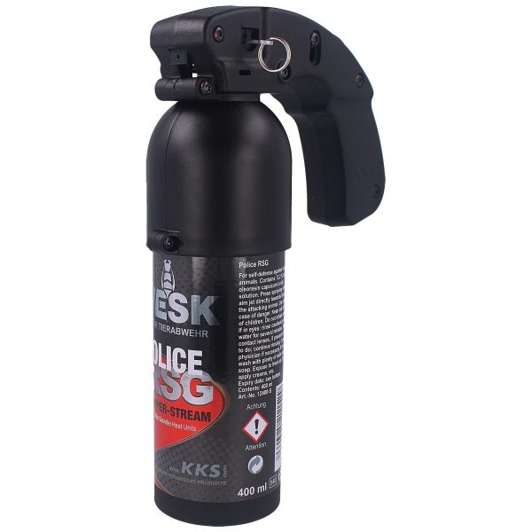 Gaz pieprzowy KKS VESK RSG Police 2mln SHU, Stream 400ml (12400-S)-3