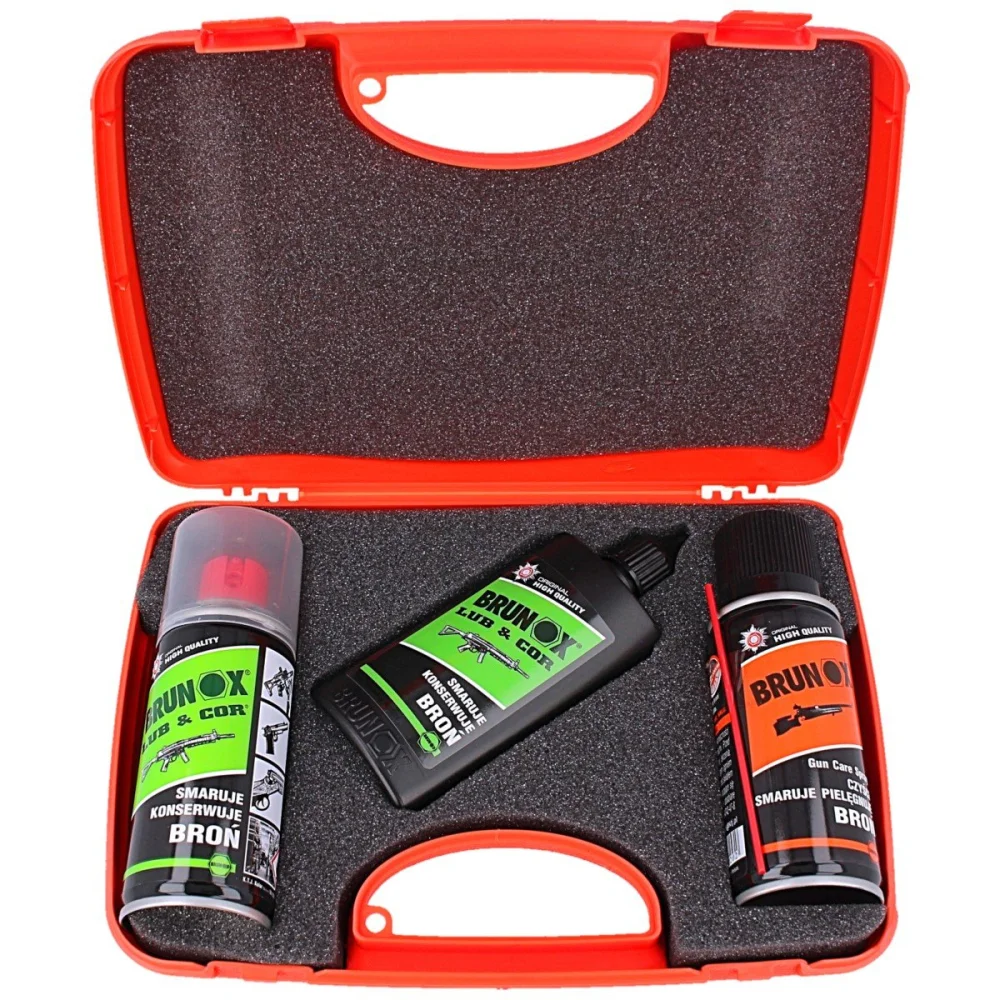 Zestaw do broni Brunox: 2x Lub&Cor, Gun Care (GUN SET1) 2 Zestaw do broni Brunox: 2x Lub&Cor, Gun Care (GUN SET1)