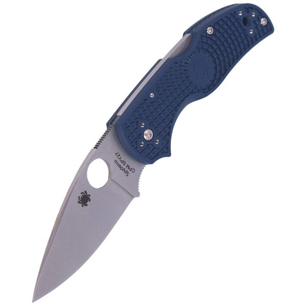 Nóż składany Spyderco Native 5 FRN CPM SPY27 Plain (C41PCBL5)-5