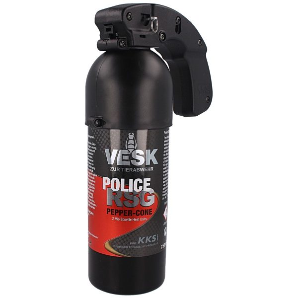Gaz pieprzowy KKS VESK RSG Police 2mln SHU, HJ Stream 750ml (12750-H)-1