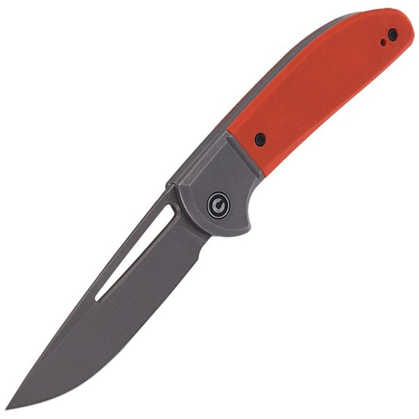 Nóż składany CIVIVI Trailblazer Orange G10, Gray Stonewashed (C2018A)-7