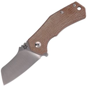 Nóż składany FOX Italico Natural Micarta by Antonio Di Gennaro (FX-540 NA)-1