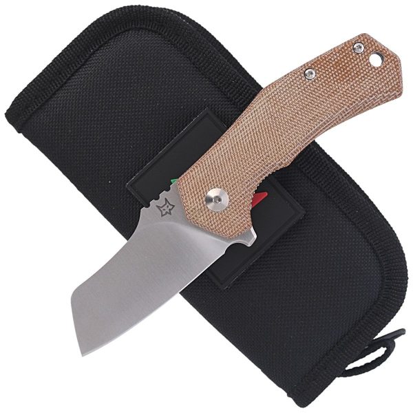 Nóż składany FOX Italico Natural Micarta by Antonio Di Gennaro (FX-540 NA)-12