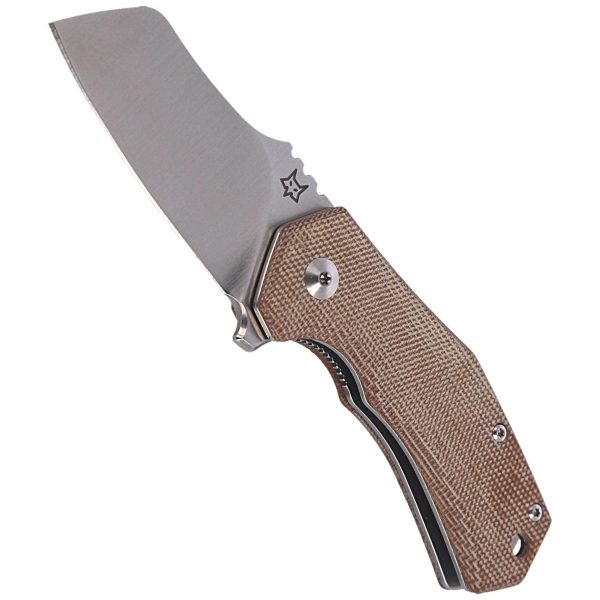 Nóż składany FOX Italico Natural Micarta by Antonio Di Gennaro (FX-540 NA)-5