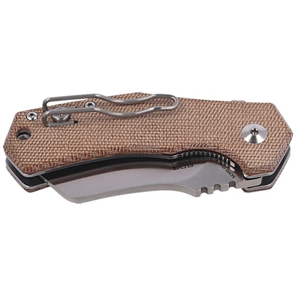 Nóż składany FOX Italico Natural Micarta by Antonio Di Gennaro (FX-540 NA)-8