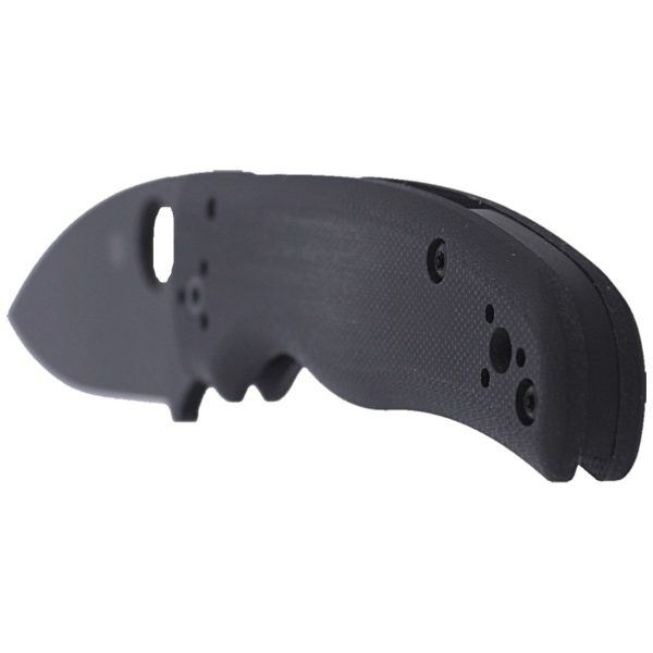 Nóż składany Spyderco Shaman Black G10, Black DLC CPM S30V by Sal Glesser (C229GPBK)-5